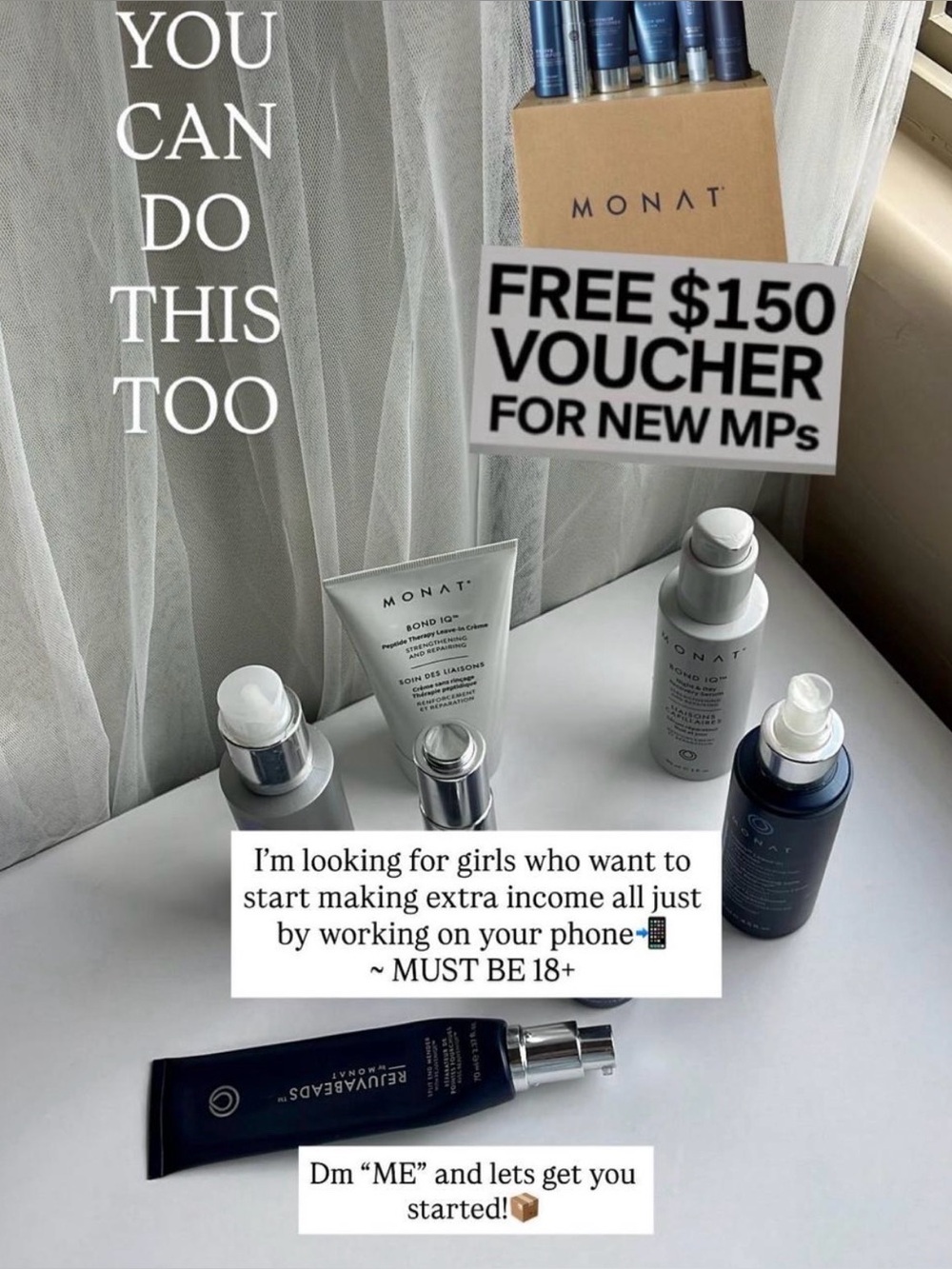 MONAT opportunity!!! Looking for people who want extra income❤️😍